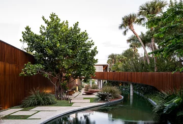 Dom z prywatną laguną Dom z prywatną laguną w Miami Beach