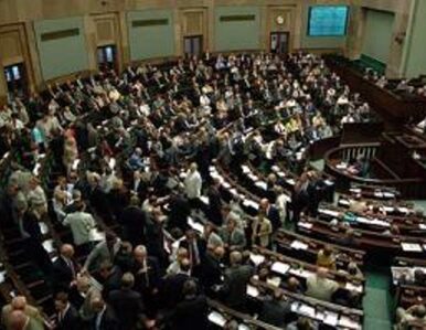 Miniatura: Sejm nie zajmie się projektem nowelizacji...