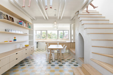Dom dla&nbsp;trzech rodzin, projekt NoArchitects