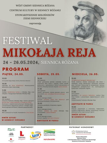 Festiwal Mikołaja Reja w&nbsp;Siennicy