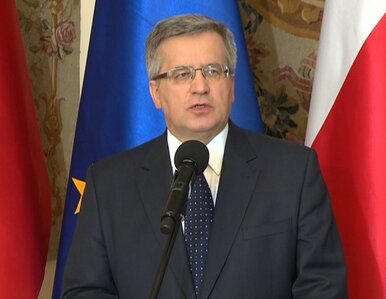 Miniatura: Komorowski o porozumieniu w Genewie:...