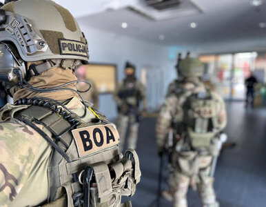 Miniatura: Finał obławy po strzelaninie w Łodzi....