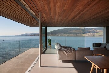 Dom na skale, projekt Cameron Webster Architects 