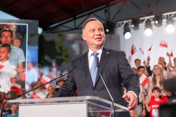 Wieczór wyborczy w sztabie Andrzeja Dudy 