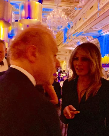 Anthony Pratt i Melania Trump 