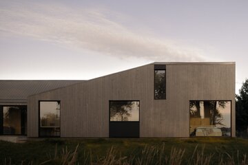 Parterowy dom, projekt StudioAC 