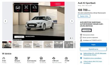 Audi A3 Sportback