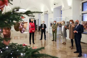 W Pałacu Prezydenckim pojawiła się choinka 