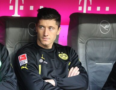 Miniatura: Lewandowski nie grał z Bayernem, bo......