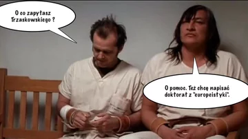 Mem z Rafałem Trzaskowskim 