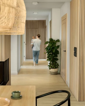 Jasne wnętrze, proj. FABRYK ART 