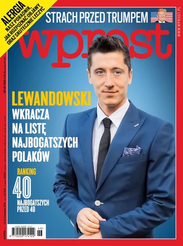 Okładka tygodnika Wprost nr 46/2016 (1762)