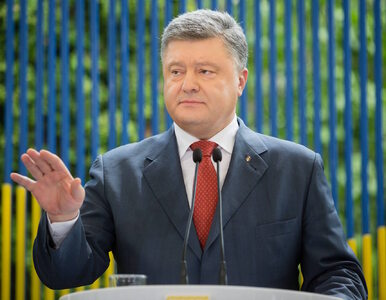 Miniatura: Ukraina: Prezydent Poroszenko nie wyklucza...