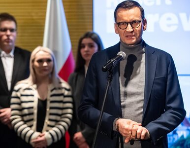 Miniatura: Morawiecki miał wypadek. „Co prawda nie ma...