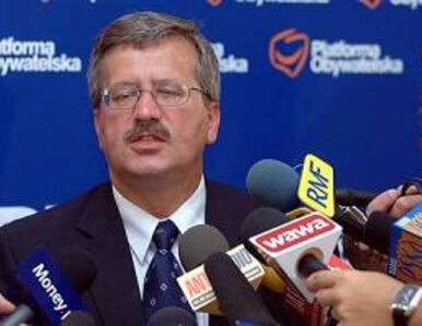 Miniatura: Komorowski: w środę informacja rządu nt....