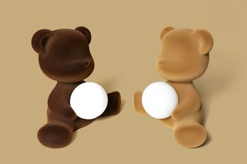 Lampy stołowe Teddy, proj. Stefano Giovannoni dla&nbsp;Qeeboo