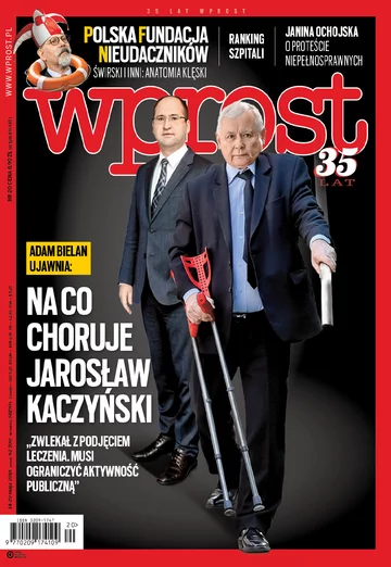 Okładka tygodnika Wprost nr 20/2018 (1835)