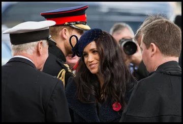 Meghan Markle podczas Dnia Pamięci 