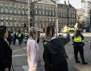 Miniatura: Atak nożownika w centrum Amsterdamu....