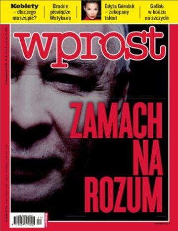 Okładka tygodnika Wprost nr 41/2010 (1444)