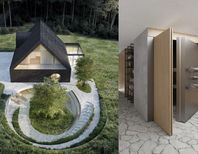 Miniatura: Z zewnątrz sielski dom, pod ziemią –...