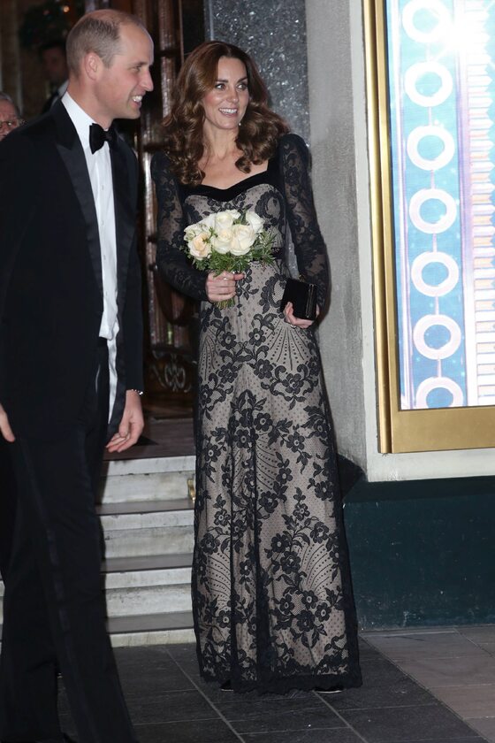 Księżna Kate na gali Royal Variety Performance 
