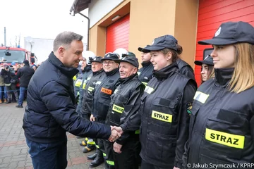 Prezydent na terenach dotkniętych sierpniową nawałnicą 