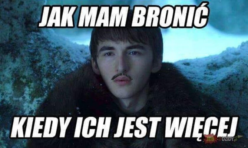 Jest Pierwszym Odcinkiem Dróg Oddechowych Mem zainspirowany pierwszym odcinkiem ósmego sezony „Gry o tron”