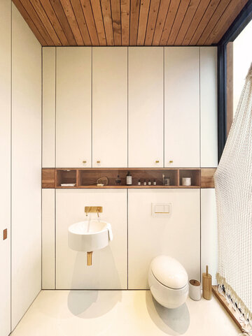 Domek w&nbsp;lesie, projekt  L&rsquo;Empreinte Design Architecture