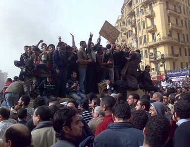 Miniatura: Kolejny protest na placu Tahrir w Kairze