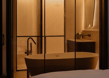 Wnętrze, które prowadzi do rozluźnienia ciała i umysłu, projekt 932 Design Group 