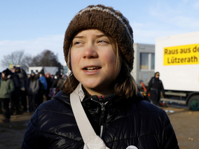 Greta Thunberg znów zatrzymana przez policję podczas protestu