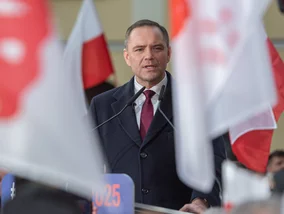 Miniatura: Wrze po&nbsp;wecie Nawrockiego. Minister:...