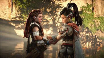 Screen z&nbsp;rozgrywki w&nbsp;Horizon Forbidden West: Burning Shores