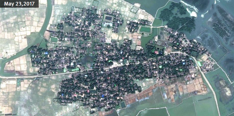 Miniatura: Zniszczenia w Mjanmie