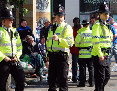 Miniatura: 77 chuliganów w rękach brytyjskiej policji