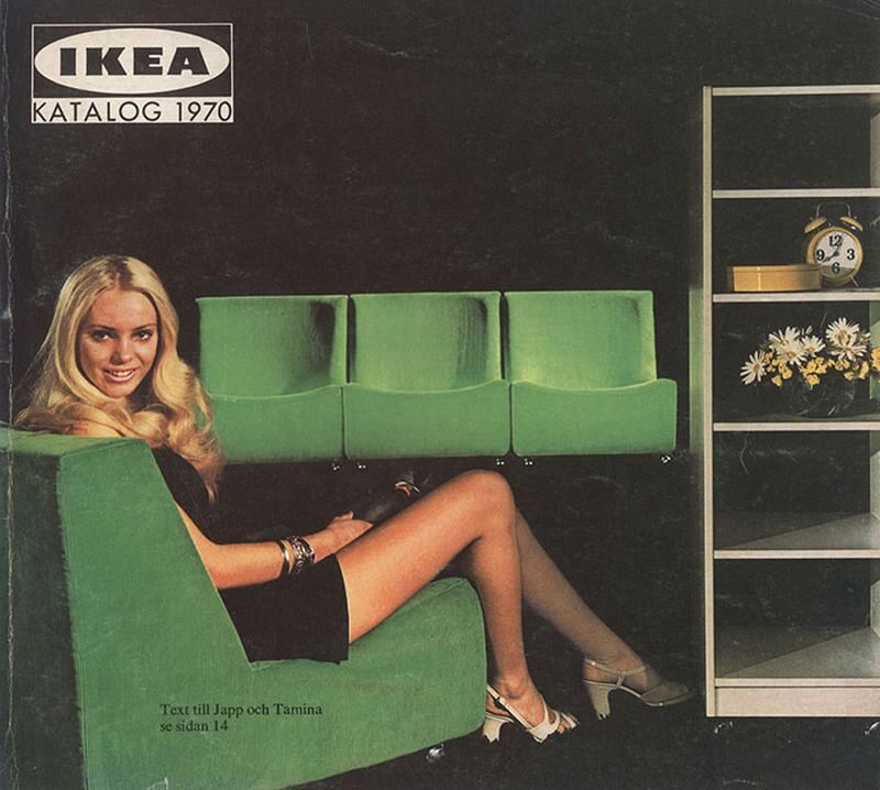 Okładka katalogu IKEA z 1970 roku 