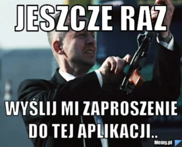 Mem nawiązujący do filmu „Psy” 