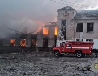 Miniatura: Wojna na Ukrainie. Bombardowana Merefa pod...