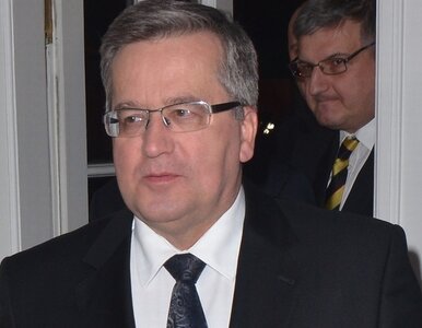Miniatura: Komorowski: czasami żałuję zgolenia wąsów