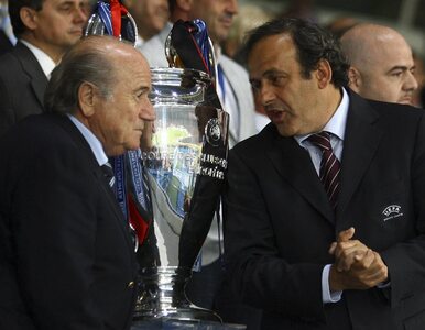 Miniatura: Blatter i Platini ukarani. 8 lat...