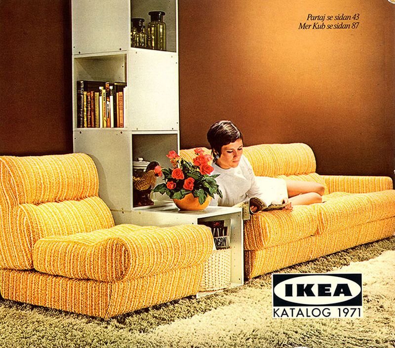 Okładka katalogu IKEA z 1971 roku 