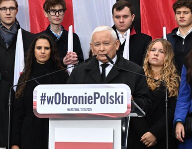 Miniatura: „To stare gry”. Kaczyński na marszu...