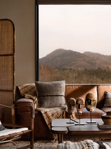 Wnętrza w kolorach ziemi, projekt Zoom Design Azja, Zoom Design, natura