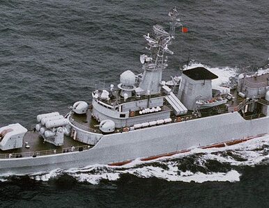 Miniatura: Chińska flota wojenna zmierza w stronę...