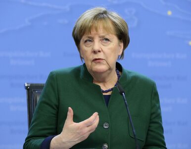 Miniatura: Wyjazd Angeli Merkel na spotkanie z...