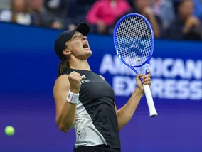 Miniatura: Świątek wywołała tym ruchem panikę wśród...