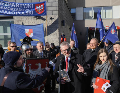 Miniatura: Grzegorz Braun pojawił się w sądzie. Miał...