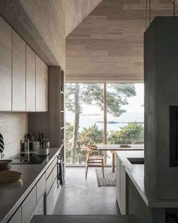 Saltviga House, projekt Kolman Boye Architects Dinesen, Saltviga House, Kolman Boye Architects