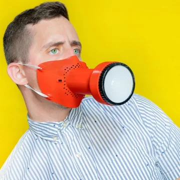 Wygodny megafon 